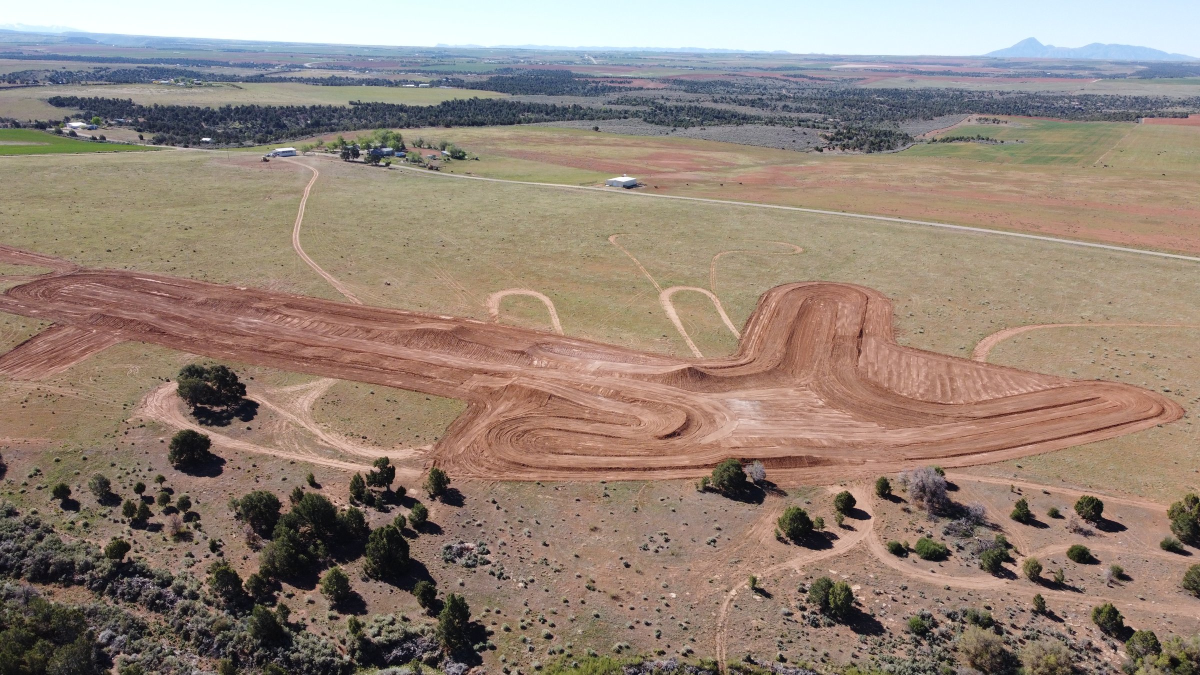 Southwest Colorado Build motocross track built by MXcavation in Colorado
