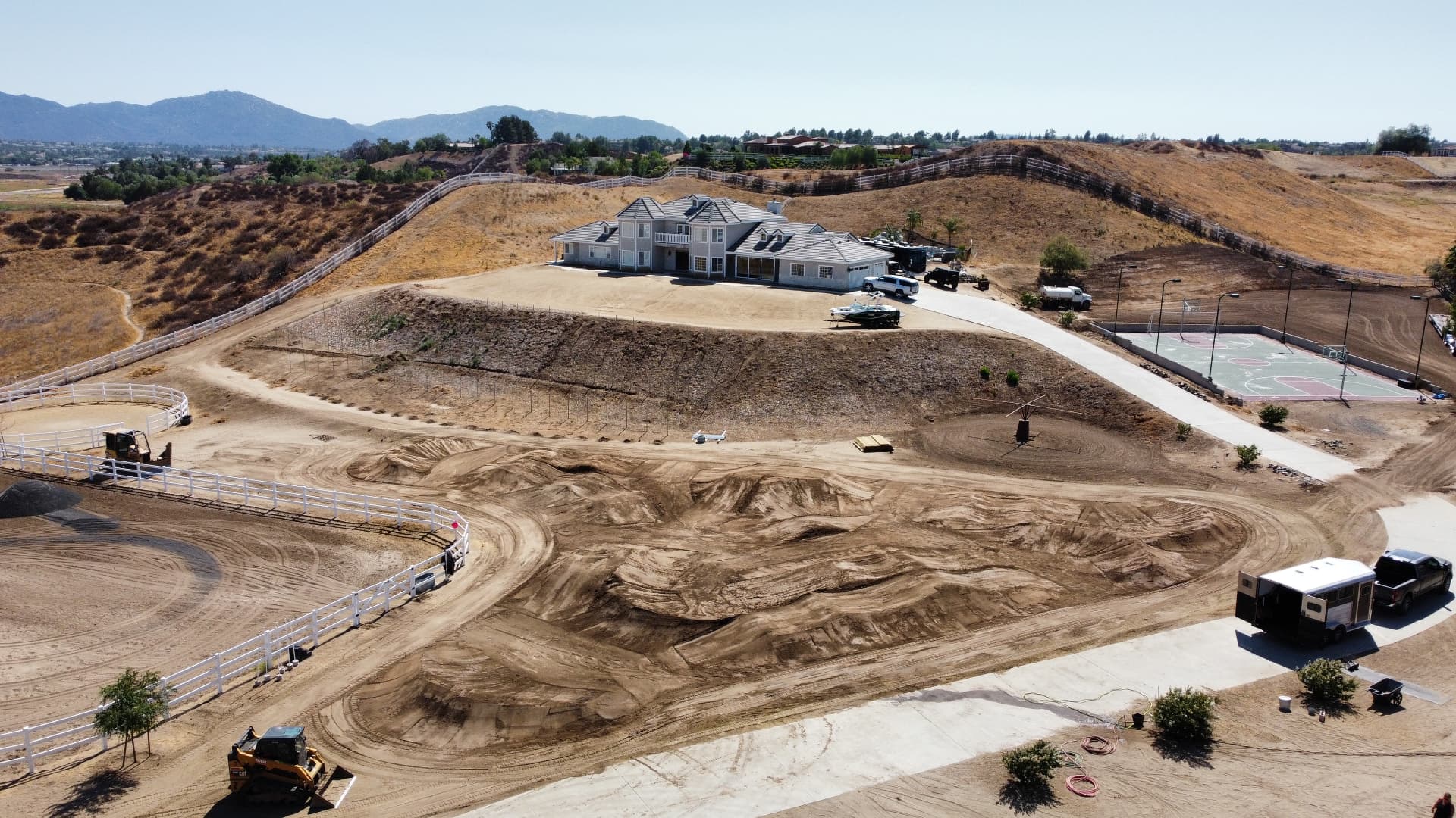 Southern California Build motocross track built by MXcavation in California