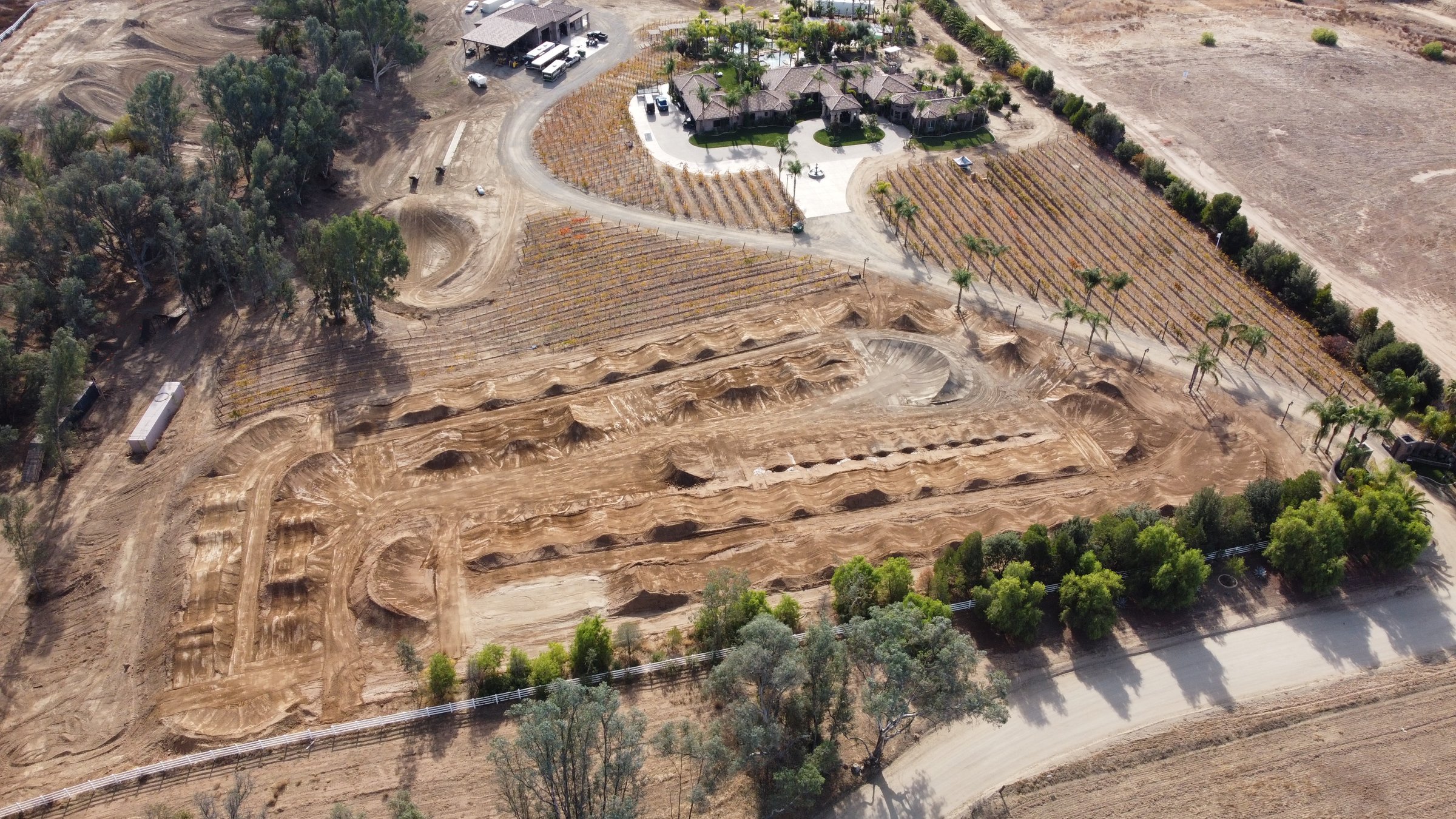 Temecula Build motocross track built by MXcavation in California