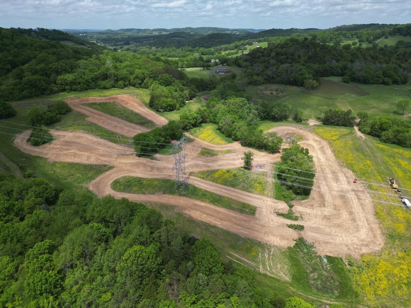 Franklin Build motocross track built by MXcavation in Tennessee
