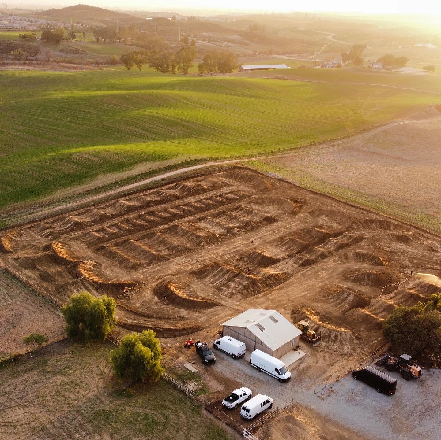 Murrieta Build motocross track built by MXcavation in California