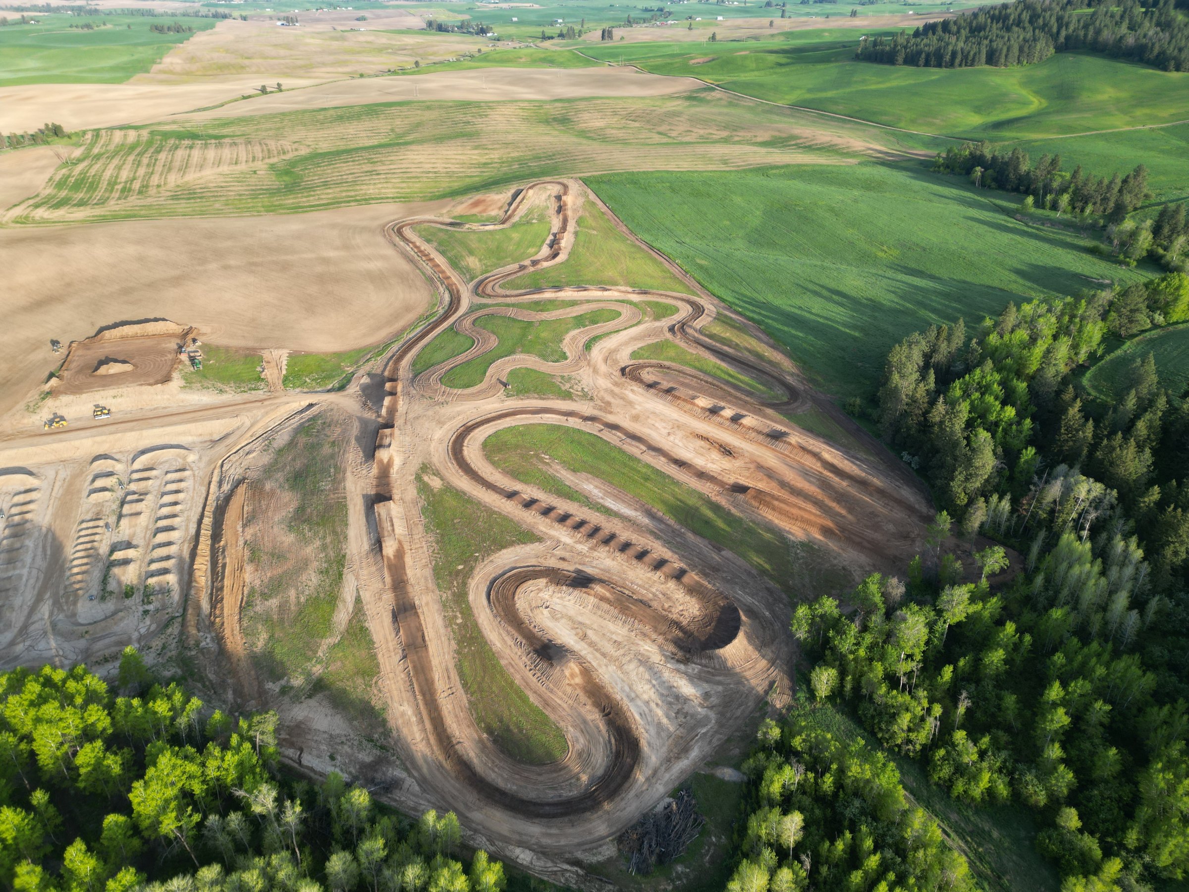 Worley Build motocross track built by MXcavation in Idaho