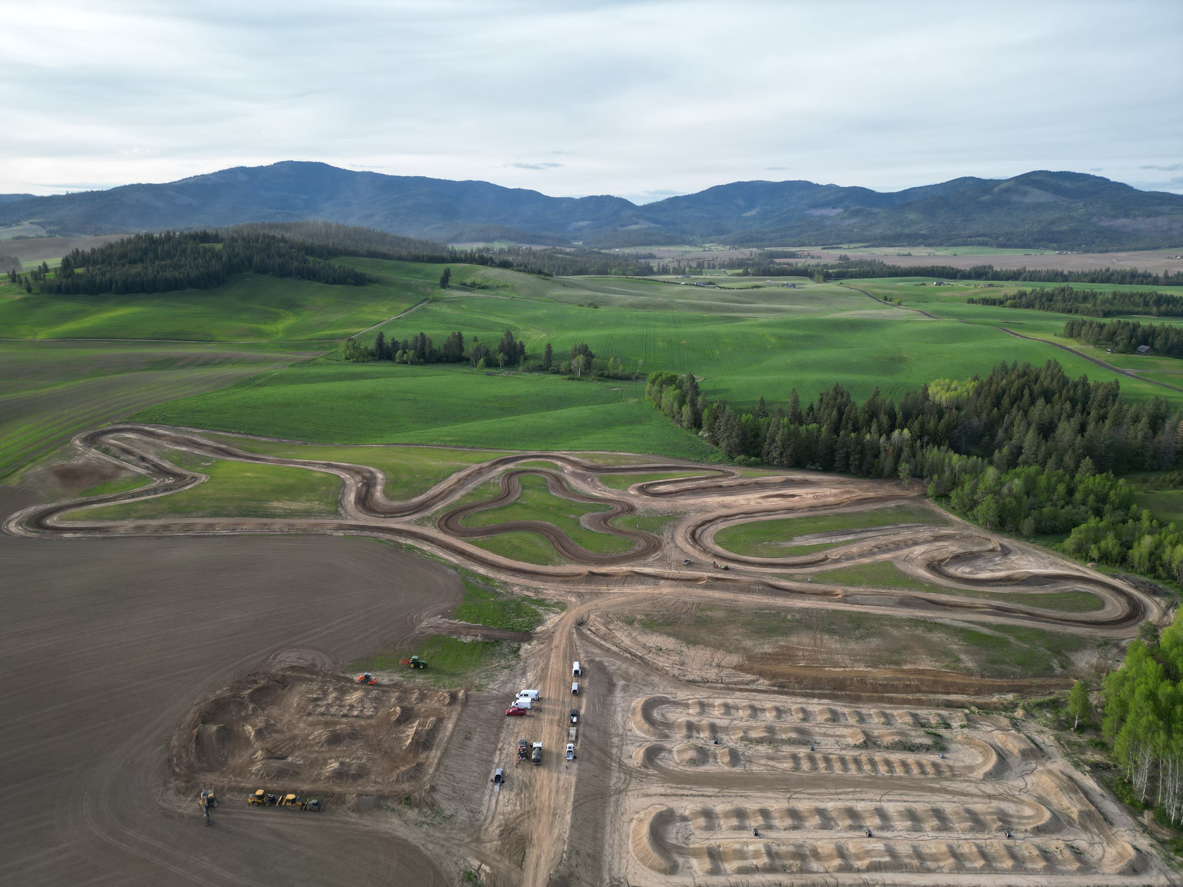 Worley Build motocross track built by MXcavation in Idaho