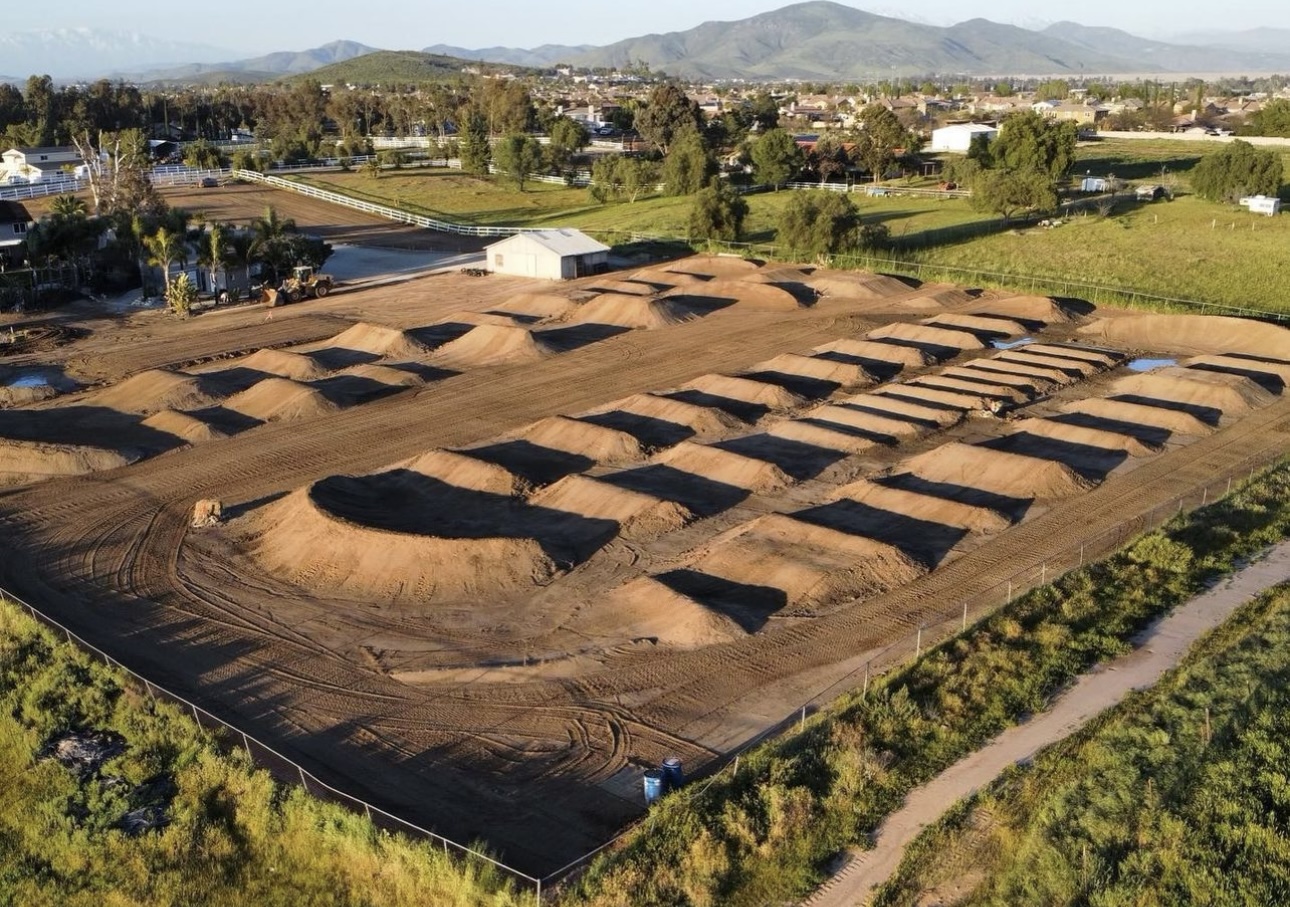Viney Ranch motocross track built by MXcavation in California