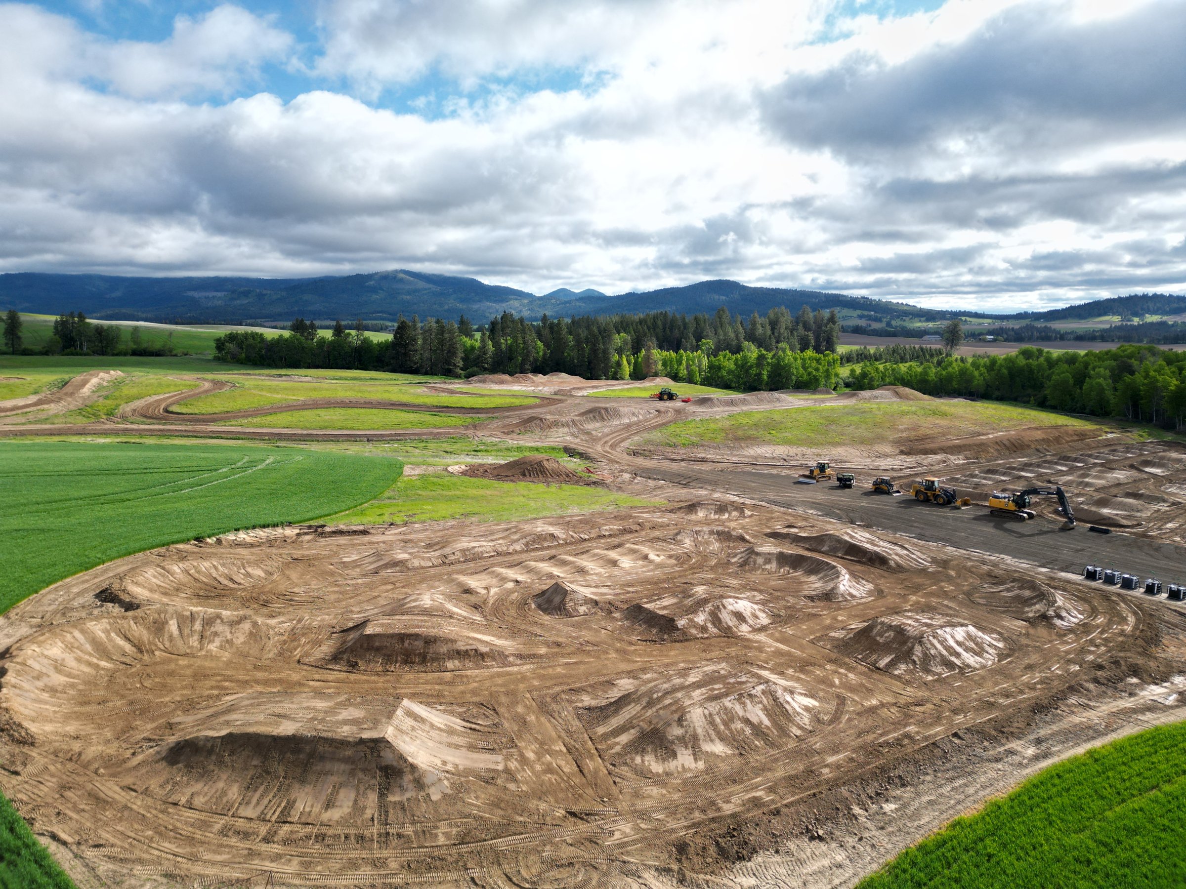 Worley Build motocross track built by MXcavation in Idaho
