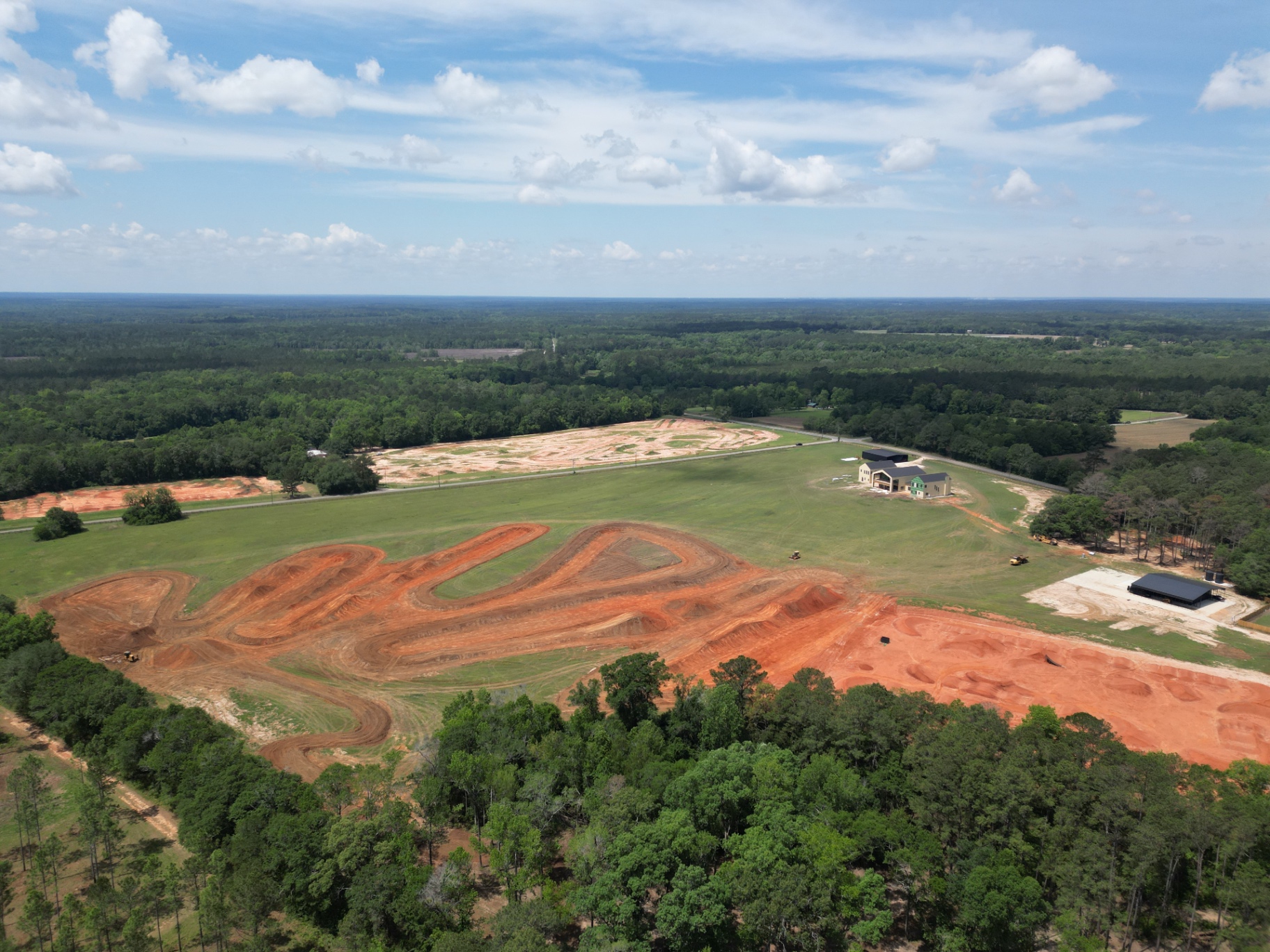 Georgia Red Clay Build motocross track built by MXcavation in Georgia